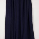 donkerblauwe viscose jacquard tricot van "Mind The Maker"