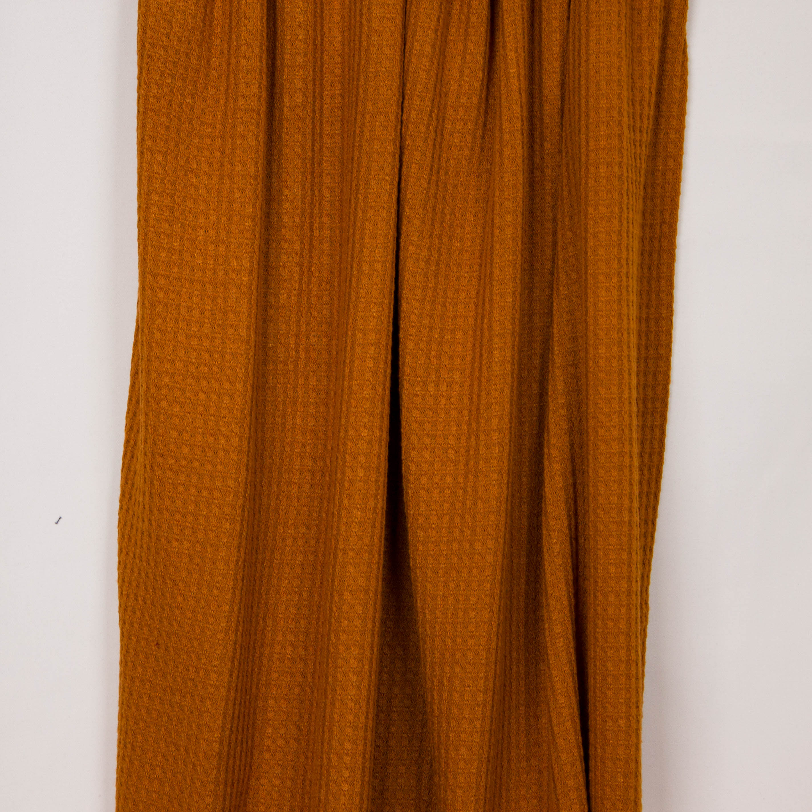 Roest/oranje viscose jacquard tricot van "Mind The Maker"