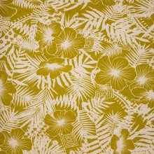 Viscose tricot met bloemen en bladeren van My Image