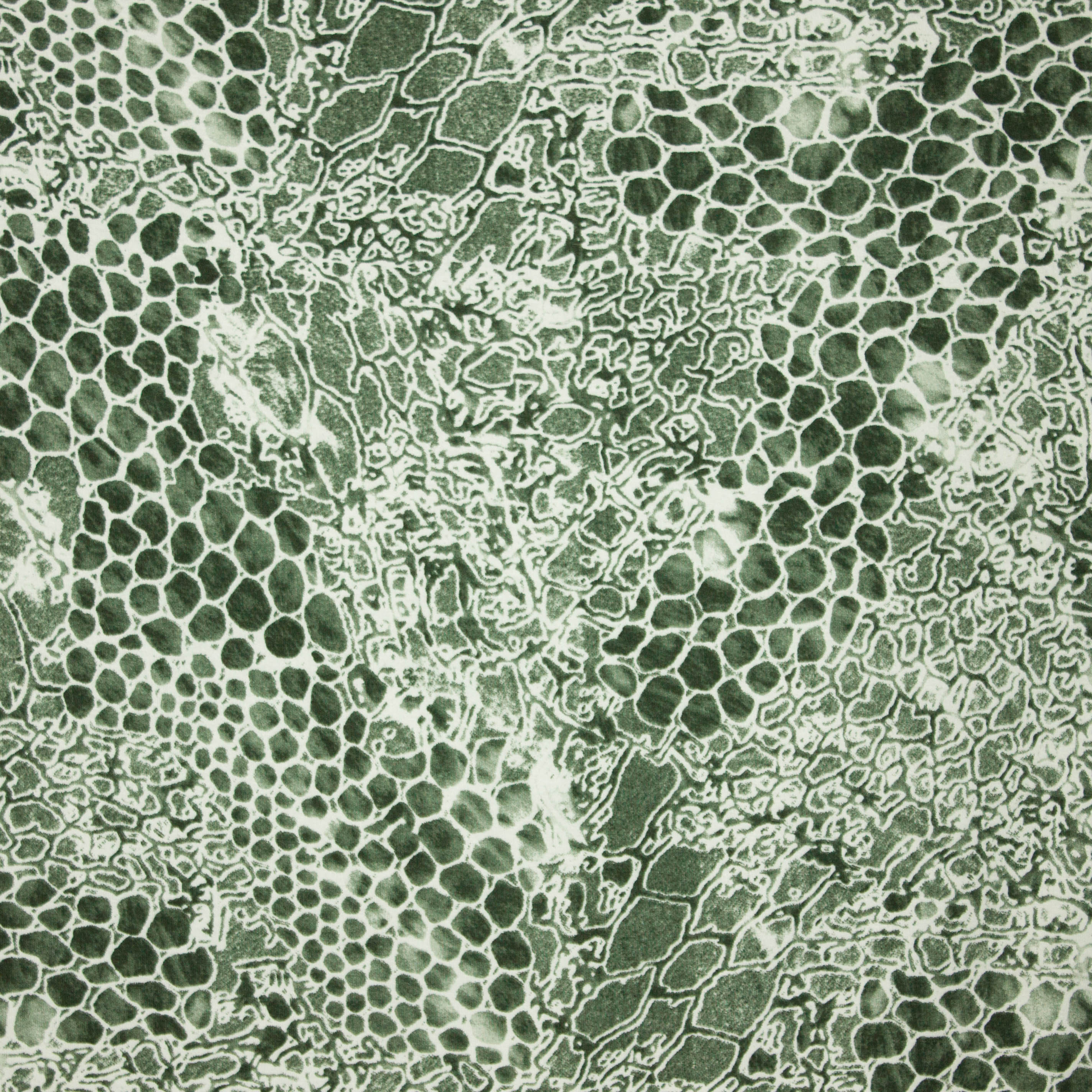 Viscose tricot met slangenhuid motief van My Image