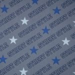 Grijze canvas met sterren van Little Darling