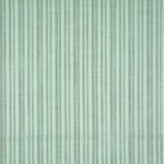 Licht turquoise katoen met grijze strepen van Little Darling