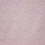 Licht roze katoentricot met roze en blauwe stipjes