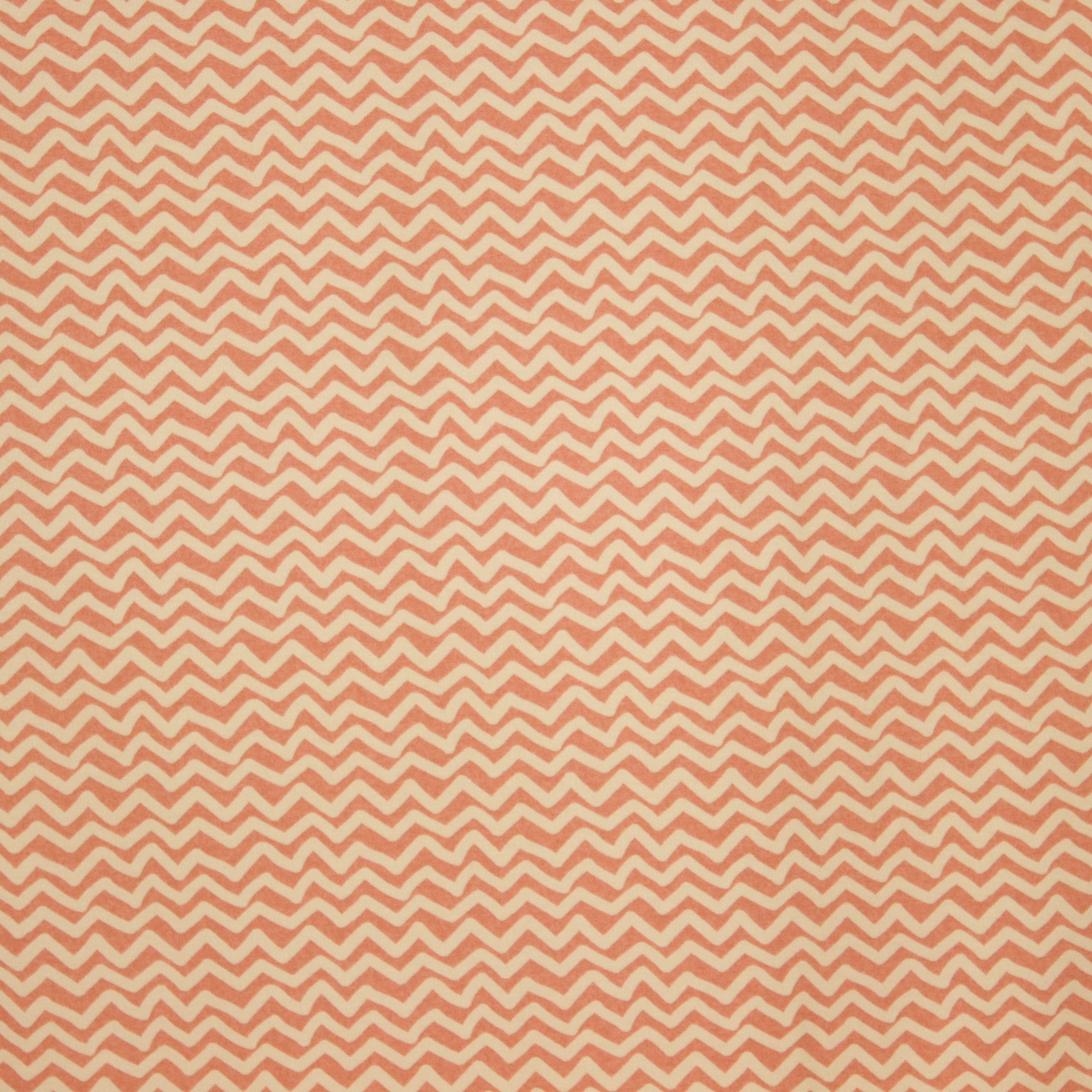 Beige tricot met oranje gebroken lijnen 'Josy'