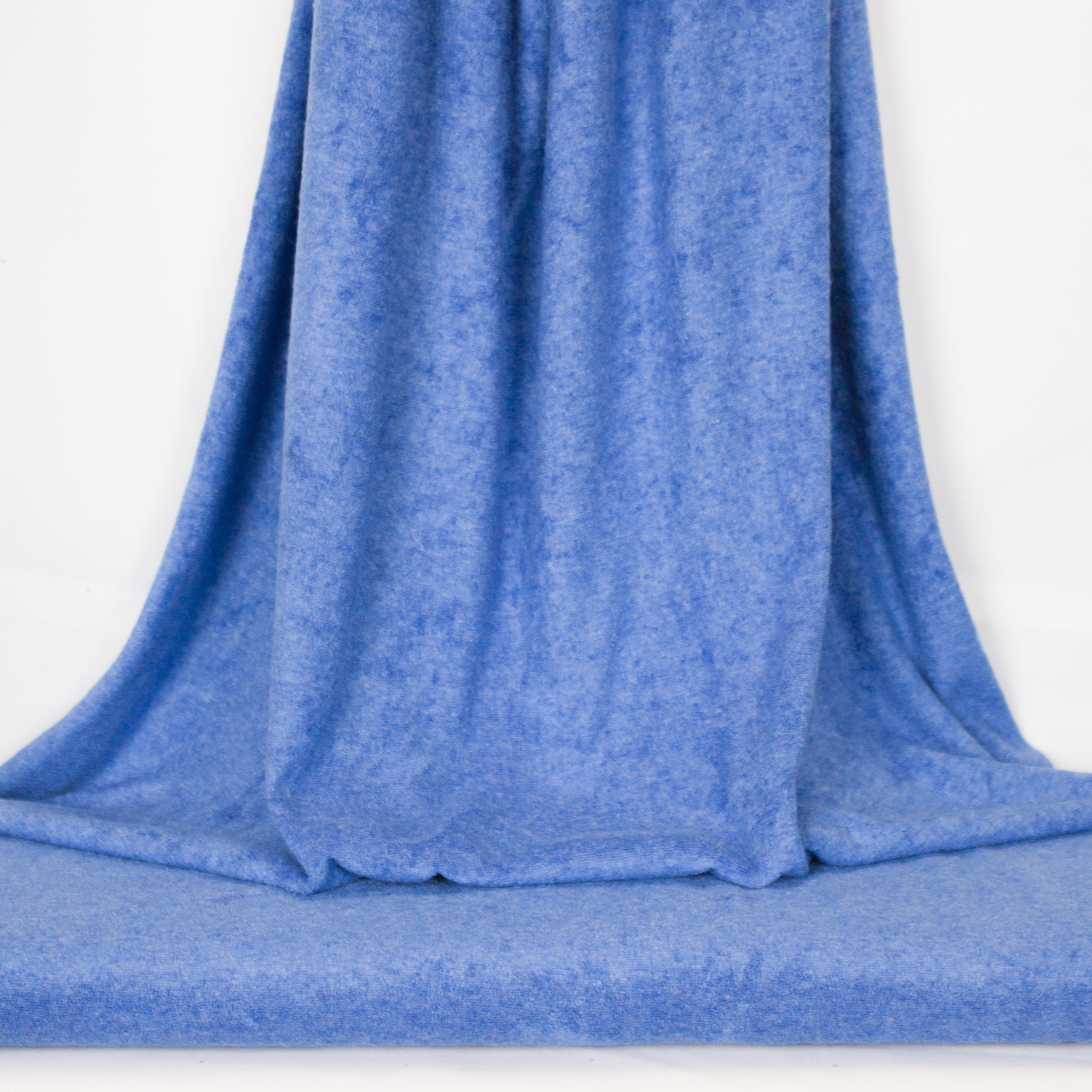 Blauwe badstof van Fibre Mood