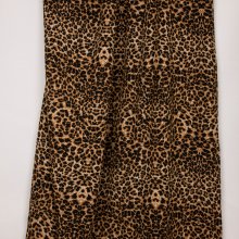 Beige / bruine viscose met pantermotief van 'My Image'