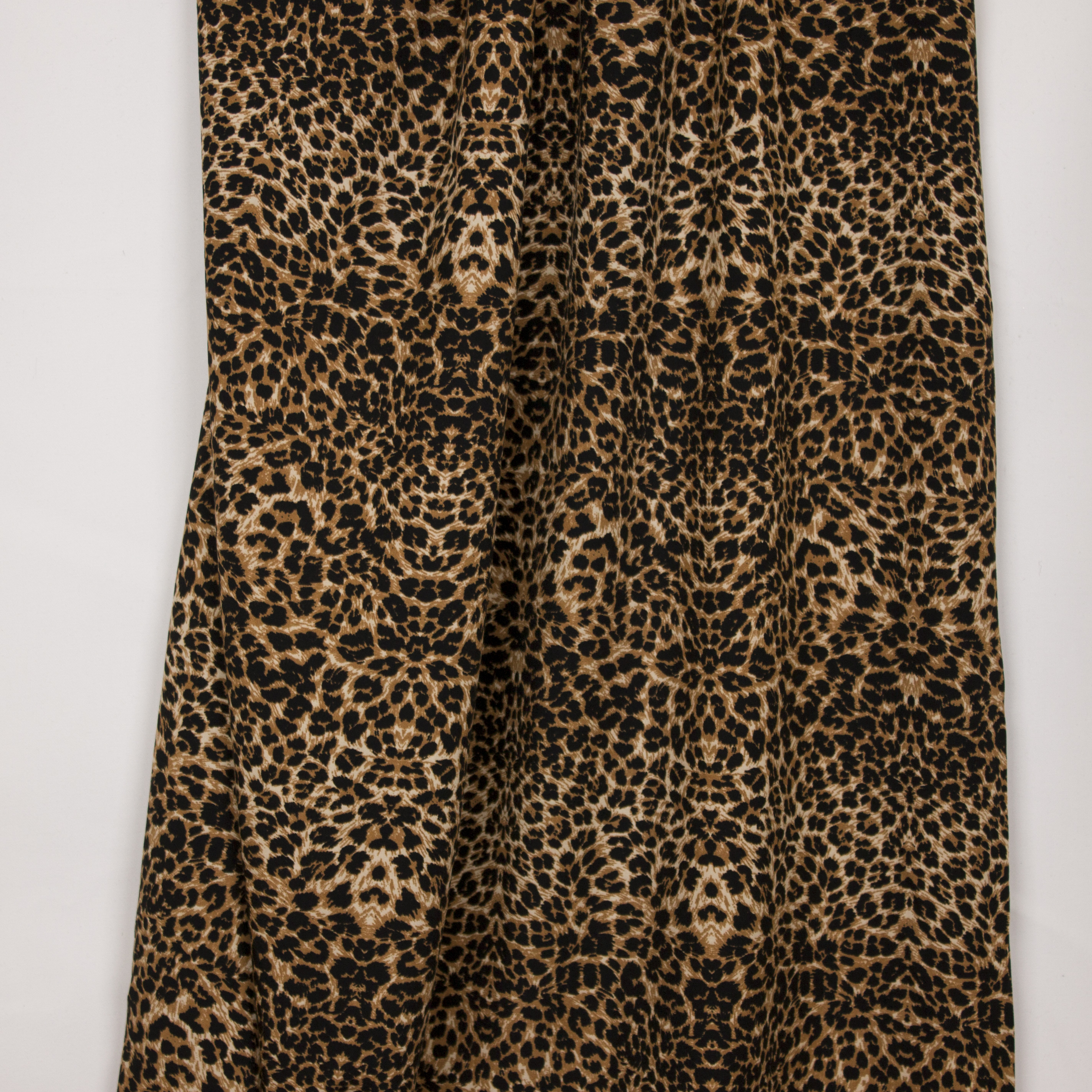 Beige / bruine viscose met pantermotief van 'My Image'