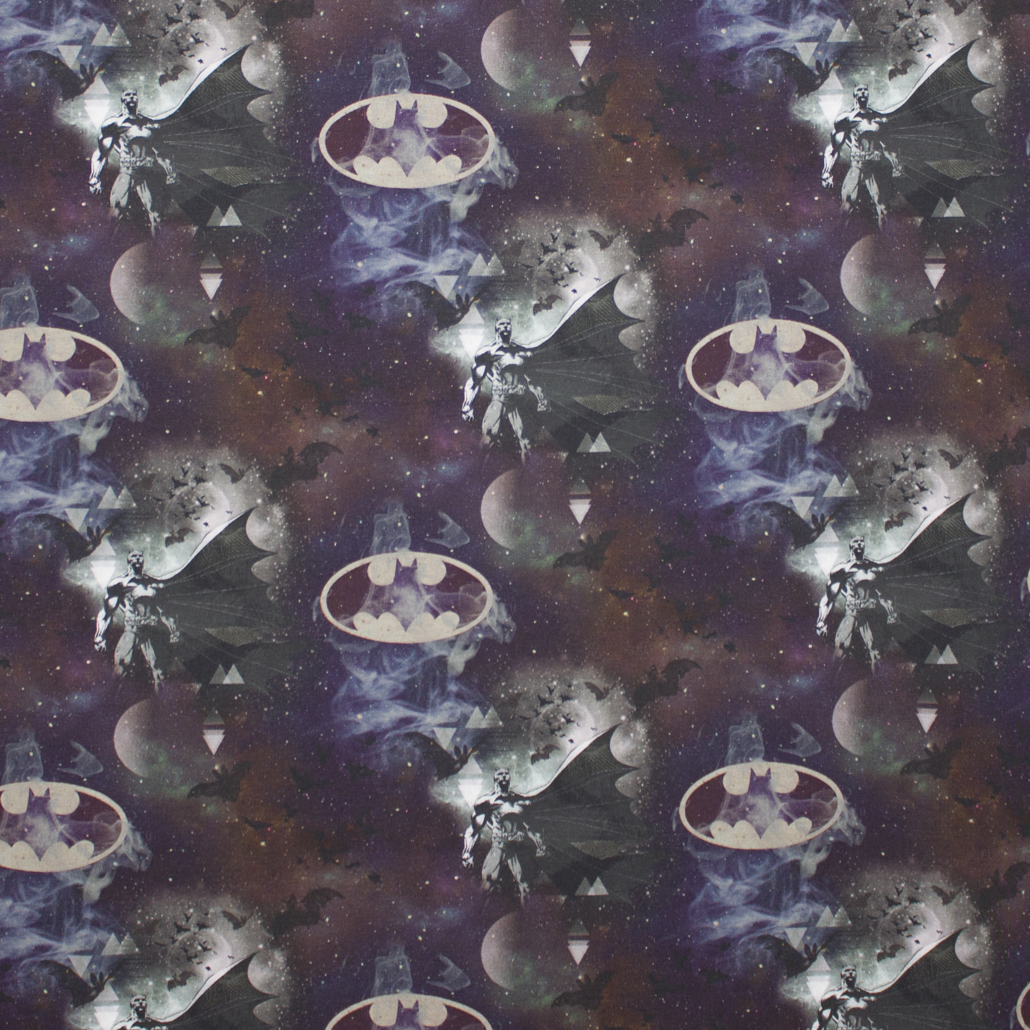 Donkere tricot met Batman motief van Little Darling
