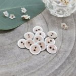 Knoopjes 10 mm 'Halo Blush' van Atelier Brunette