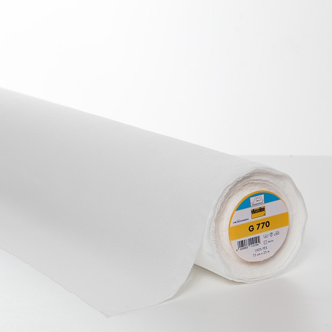 G770 Bi-elastische vlieseline in wit