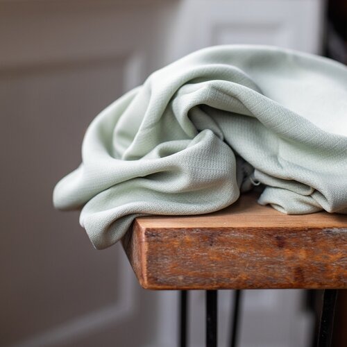 Grain jacquard tencel munt - Soft Mint - Meet Milk