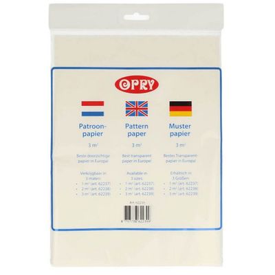 Patroonpapier 3m²
